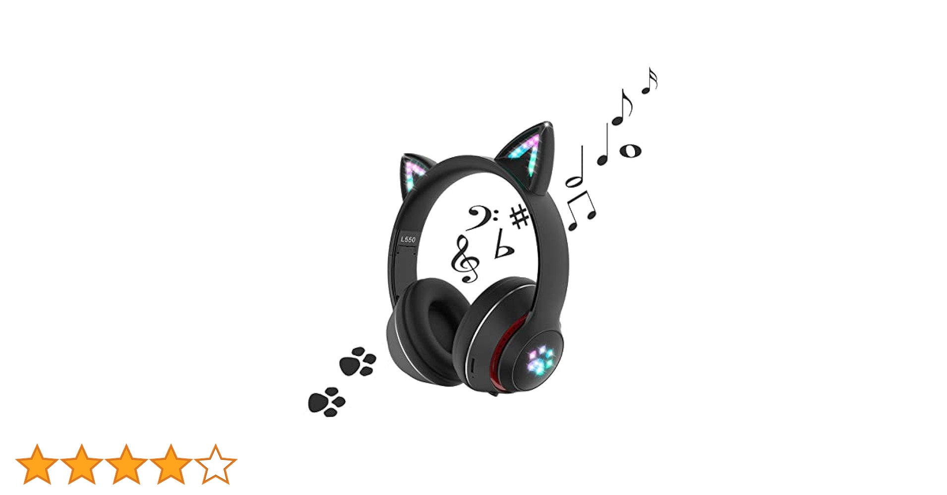 ヘッドセットブルートゥースイヤホン猫の耳が光る可愛い女性用ワイヤレススポーツ Amazon.co.jp: 最新型ヘッドセットブルートゥースイヤホン猫の耳